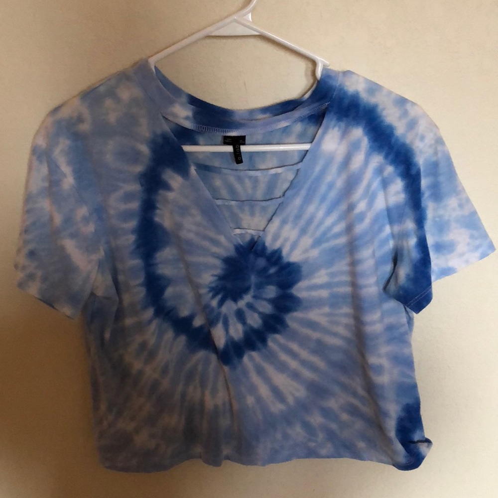 Tie dye crop top